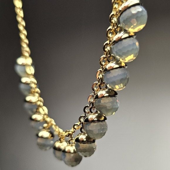 🇦🇹 Swarovski Crystal Beads Gold-Plated Necklace - Picture 13 of 16